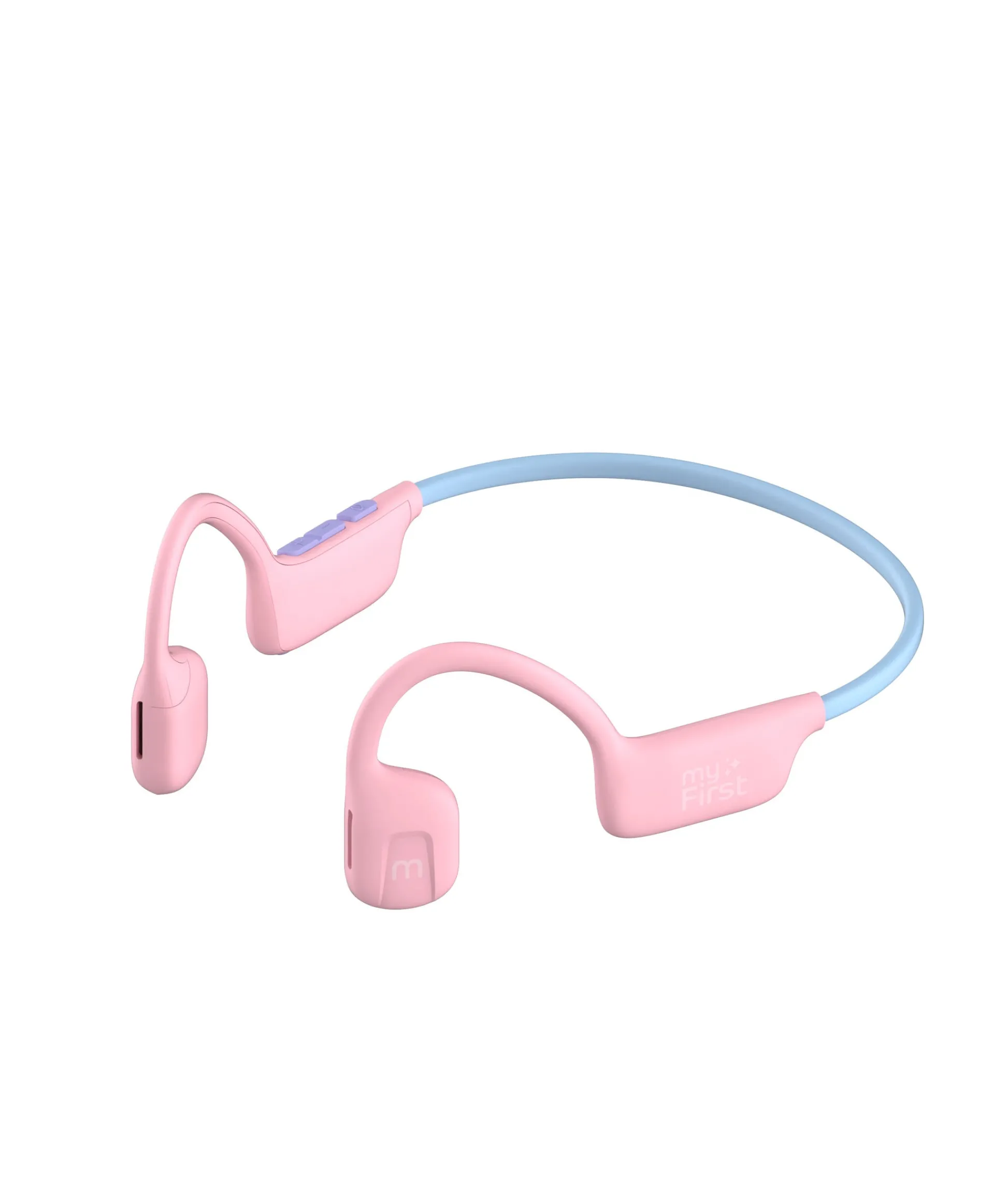 My First Tech myFirst Headphones Airwaves: Pink, Kids' Wireless Open-Ear Model* Electronics