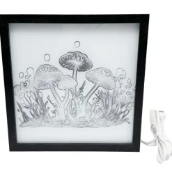 Calendar Holdings, LLC Mystical Mushroom Flowing Light Box - USB-Powered Neon Glow* Electronics