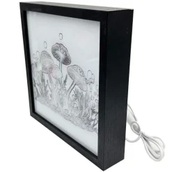 Calendar Holdings, LLC Mystical Mushroom Flowing Light Box - USB-Powered Neon Glow* Electronics