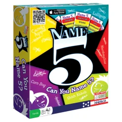 AreYouGame Name 5 Challenge Board Game by Endless Games* Board Games|Role-Playing Games