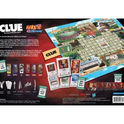 Educators Resource Naruto Shippuden CLUE Board Game* Board Games|Role-Playing Games