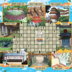 Educators Resource Naruto Shippuden CLUE Board Game* Board Games|Role-Playing Games