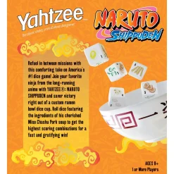 Educators Resource Naruto Shippuden YAHTZEE Collectible Dice Game* Role-Playing Games|Board Games