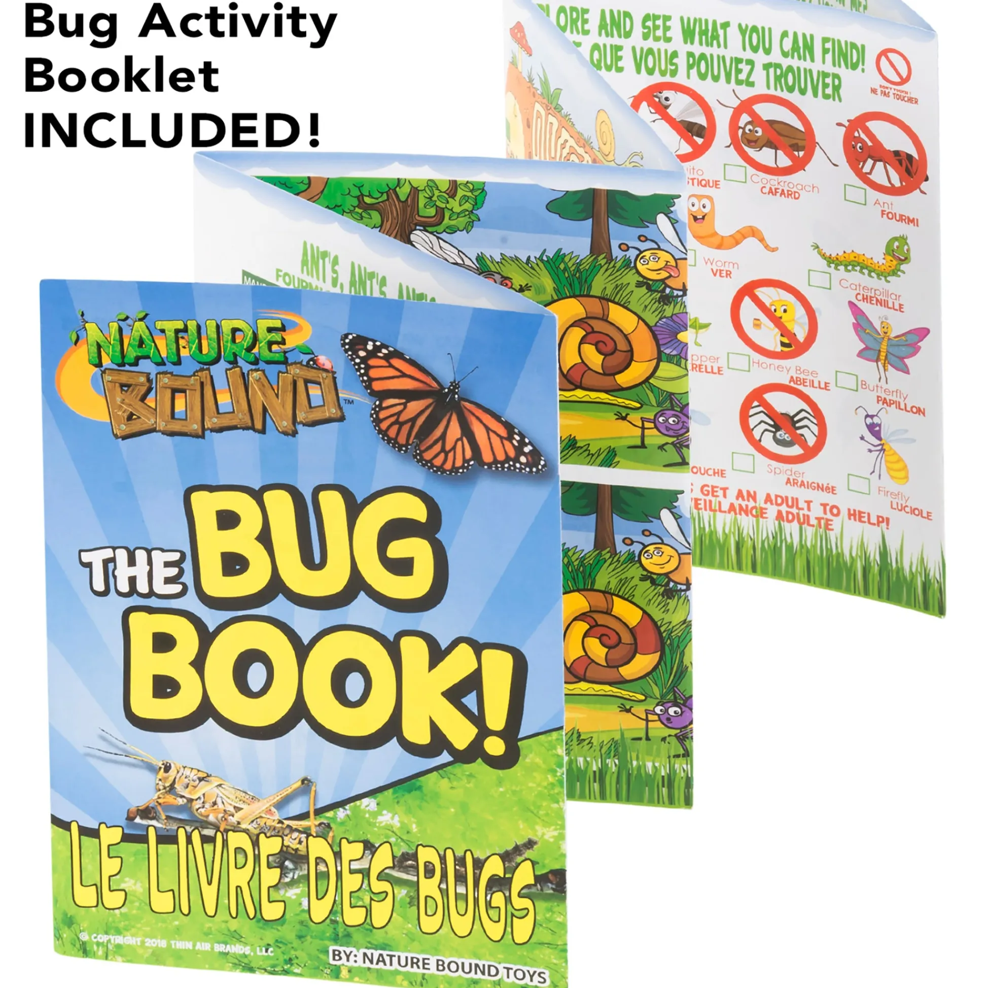 Flat River Group Nature Bound Critter Cage Bug Catcher & Habitat Kit for Kids 4+* Science Toys