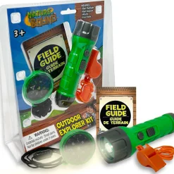 Flat River Group Nature Bound Outdoor Adventure Explorer Kit – 4pc Set for Kids* Preschool Education Toys & Activities