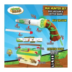 AreYouGame Nature Explorer’s Ultimate Bug Hunter Set: Bug Vacuum & Critler Barn* Science & Discovery
