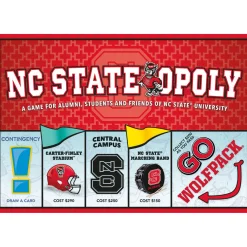 Flat River Group NC State-Opoly University Themed Board Game for Ages 8+* Board Games|Role-Playing Games