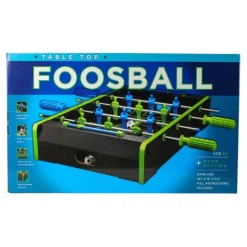Calendar Holdings, LLC Neon Foosball Tabletop Game - Compact & Colorful Kickoff* Role-Playing Games|Board Games