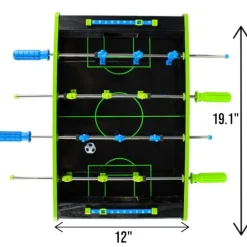 Calendar Holdings, LLC Neon Foosball Tabletop Game - Compact & Colorful Kickoff* Role-Playing Games|Board Games