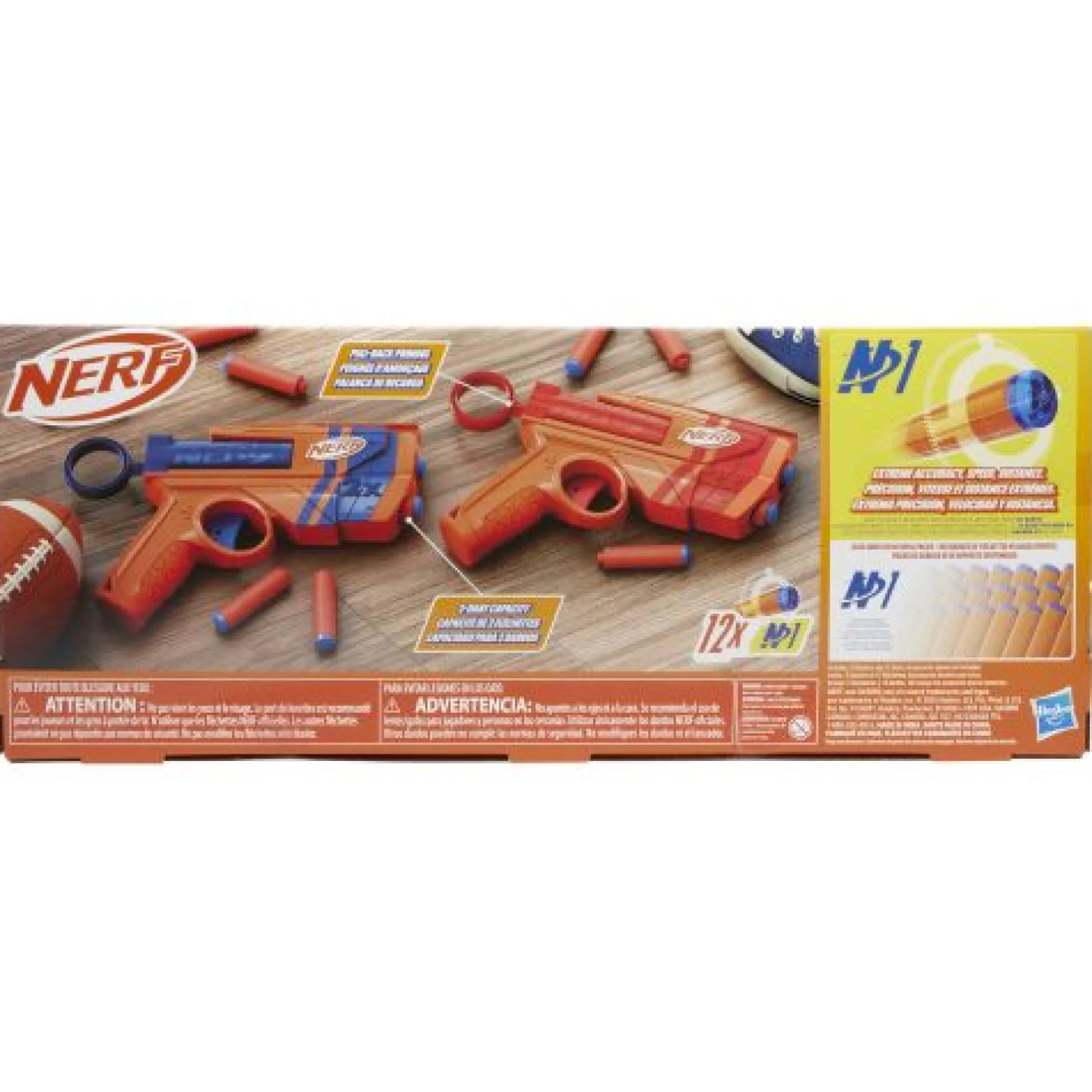 Calendar Holdings, LLC Nerf N Series Duo Pack with 2 Blasters and 12 Foam Darts* Nerf & Toy Blasters|Nerf & Toy Blasters