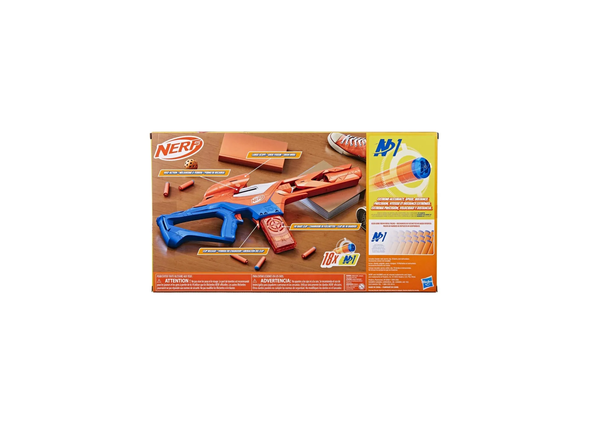 Macy's - Supplier Nerf N Series Pinpoint Tactical Foam Dart Blaster* Nerf & Toy Blasters|Nerf & Toy Blasters