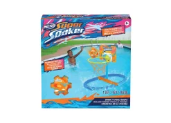 Macy's - Supplier Nerf Super Soaker Dunk It Pool Hoops Set - Inflatable Basketball Game for Poolside Fun* Swimming Pools & Water Toys