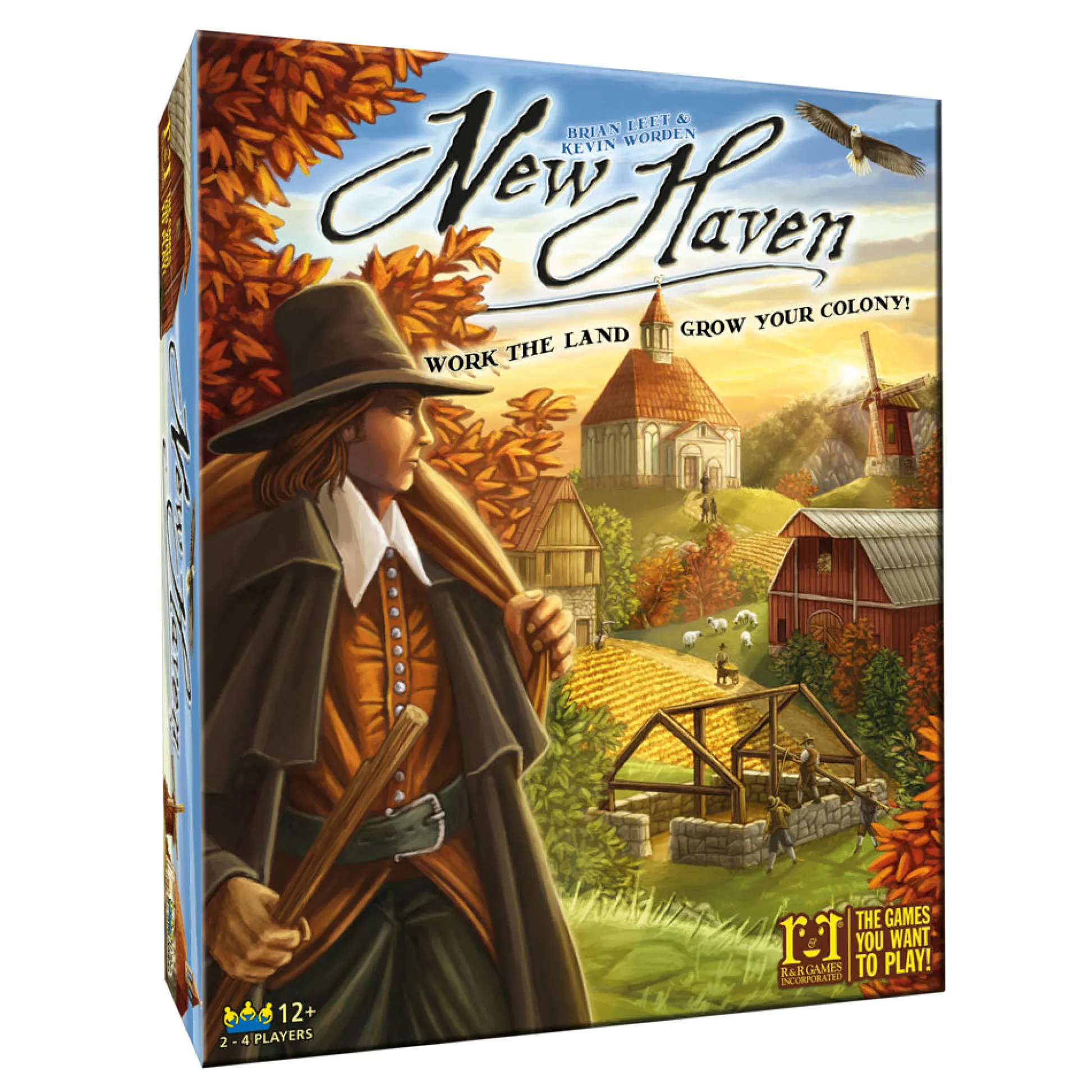 AreYouGame New Haven Strategic Building Board Game by R&R Games* Board Games|Role-Playing Games