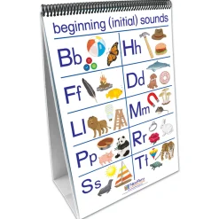 Educators Resource NewPath Learning Early Childhood ELA Readiness Flip Chart - Phonemic Awareness* Reading, Writing & Speech