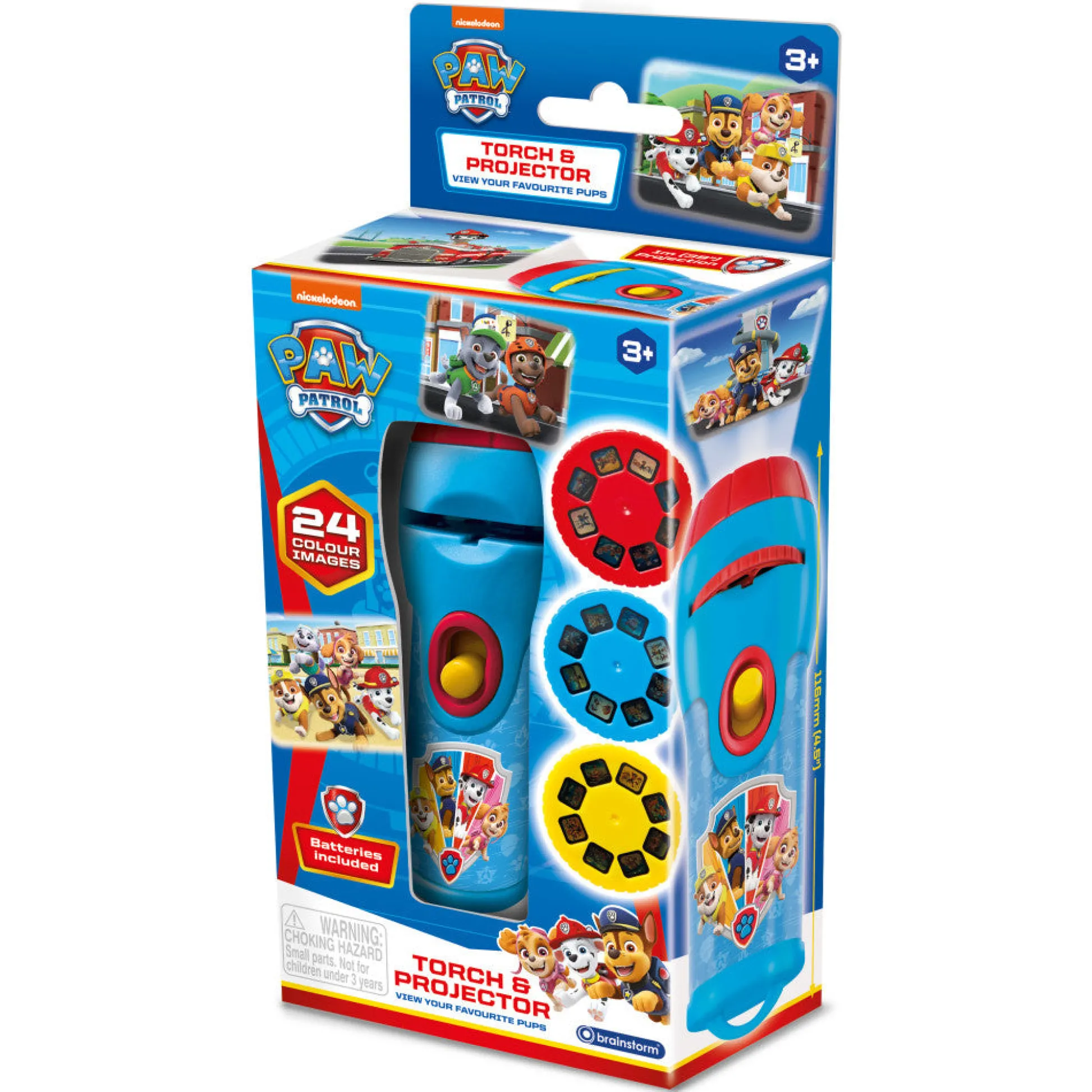 Flat River Group Nickelodeon Paw Patrol Projector Flashlight - Interactive Toy for Ages 3+* Preschool Pals|Electronics