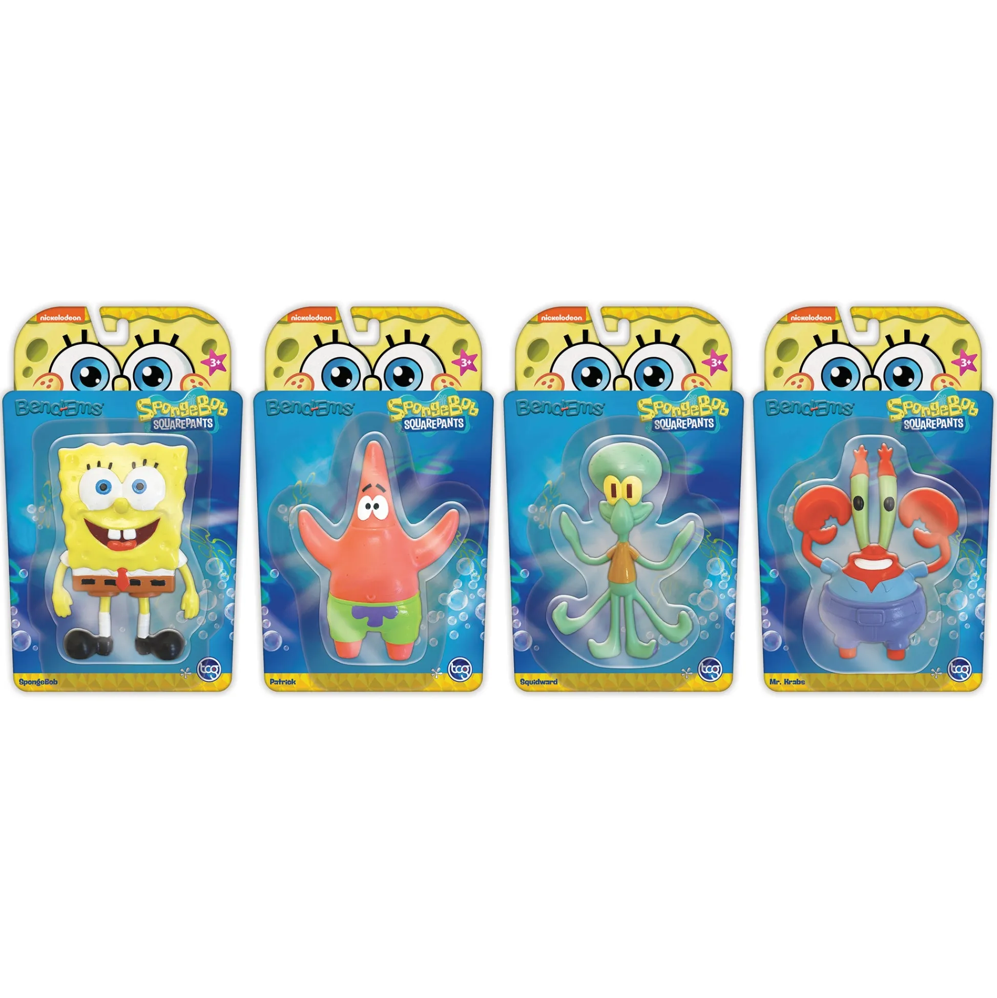 The Distribution Solutions Nickelodeon SpongeBob SquarePants Bendable Figure Toy* Action Figures