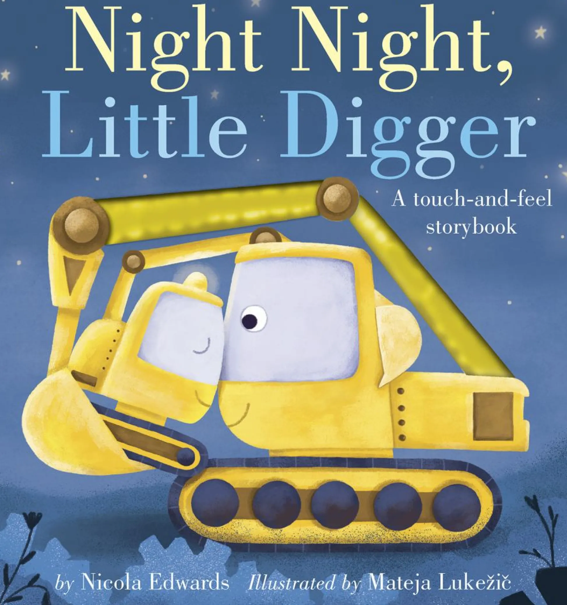 Readerlink Distribution Services Night Night, Little Digger Touch-and-Feel Board Book*Kids Reading, Writing & Speech|Kids Books