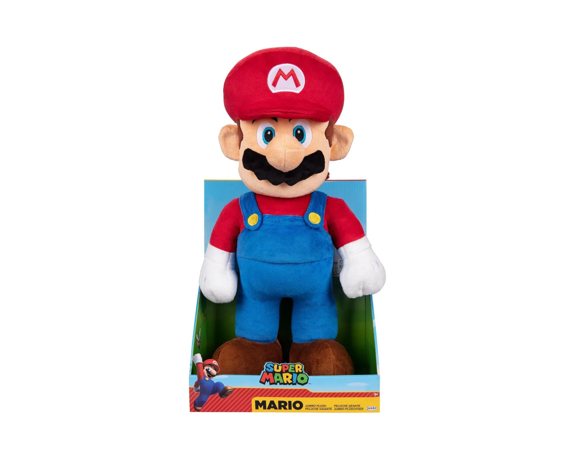 Macy's - Supplier Nintendo Jumbo Plush Mario - Cuddly Hero Adventure* Stuffed Animals|Stuffed Animals & Plush Toys