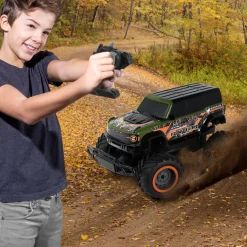 Flat River Group NKOK RealTree RTR RC High Performance Ford Bronco Raptor - Green-Orange-Camo* Rc Cars & Flight