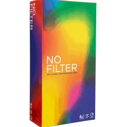Flat River Group No Filter Candid Conversation Game by Big G Creative, 3+ Players, Ages 12+* Social & Emotional Skills|Family & Entertainments Games