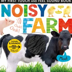 Readerlink Distribution Services Noisy Farm Interactive Sound Board Book*Kids Reading, Writing & Speech|Kids Books