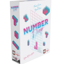Flat River Group Number Drop Retro Edition Roll & Write Strategy Game* Dice, Roll & Write Games