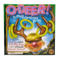 AreYouGame O-Deer! Inflatable Reindeer Antlers Ring Toss Christmas Game* Family & Entertainments Games
