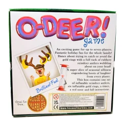 AreYouGame O-Deer! Inflatable Reindeer Antlers Ring Toss Christmas Game* Family & Entertainments Games