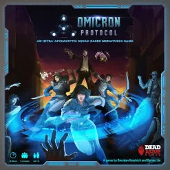 Flat River Group Omicron Protocol - 32mm Cyberpunk Miniatures Board Game* Miniature Figures & Games