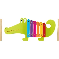 Flat River Group Orange Tree Toys Crocodile Xylophone - Wooden Musical Instrument for Kids, Ages 3+* Musical & Sound Toys|Musical Toys & Instruments
