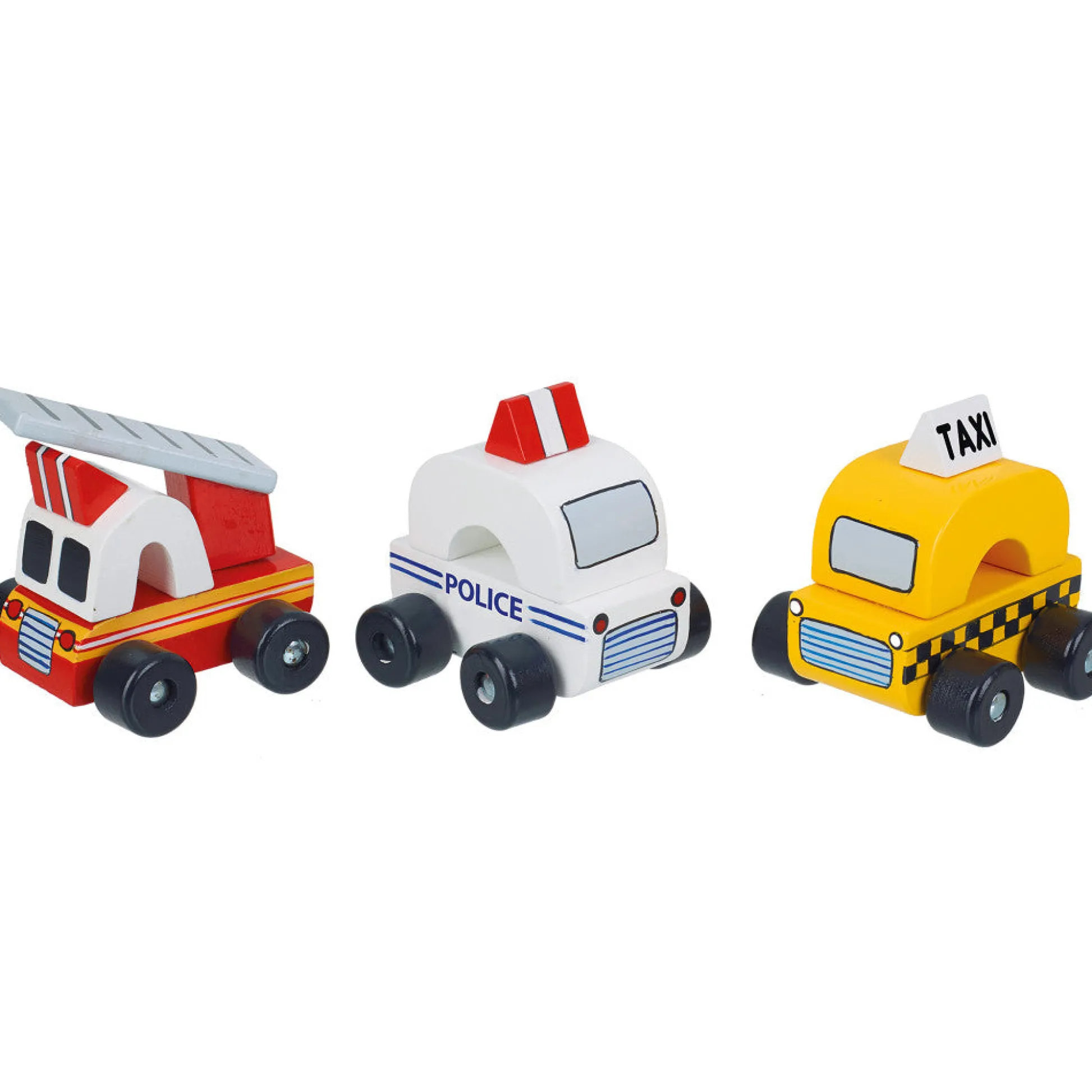 Flat River Group Orange Tree Toys New York Themed First Trucks Set for Toddlers* Preschool Vehicles|Preschool Education Toys & Activities