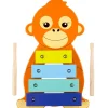 Flat River Group Orange Tree Toys Orangutan Xylophone - Colorful Wooden Musical Instrument Toy for Ages 3+* Preschool Education Toys & Activities