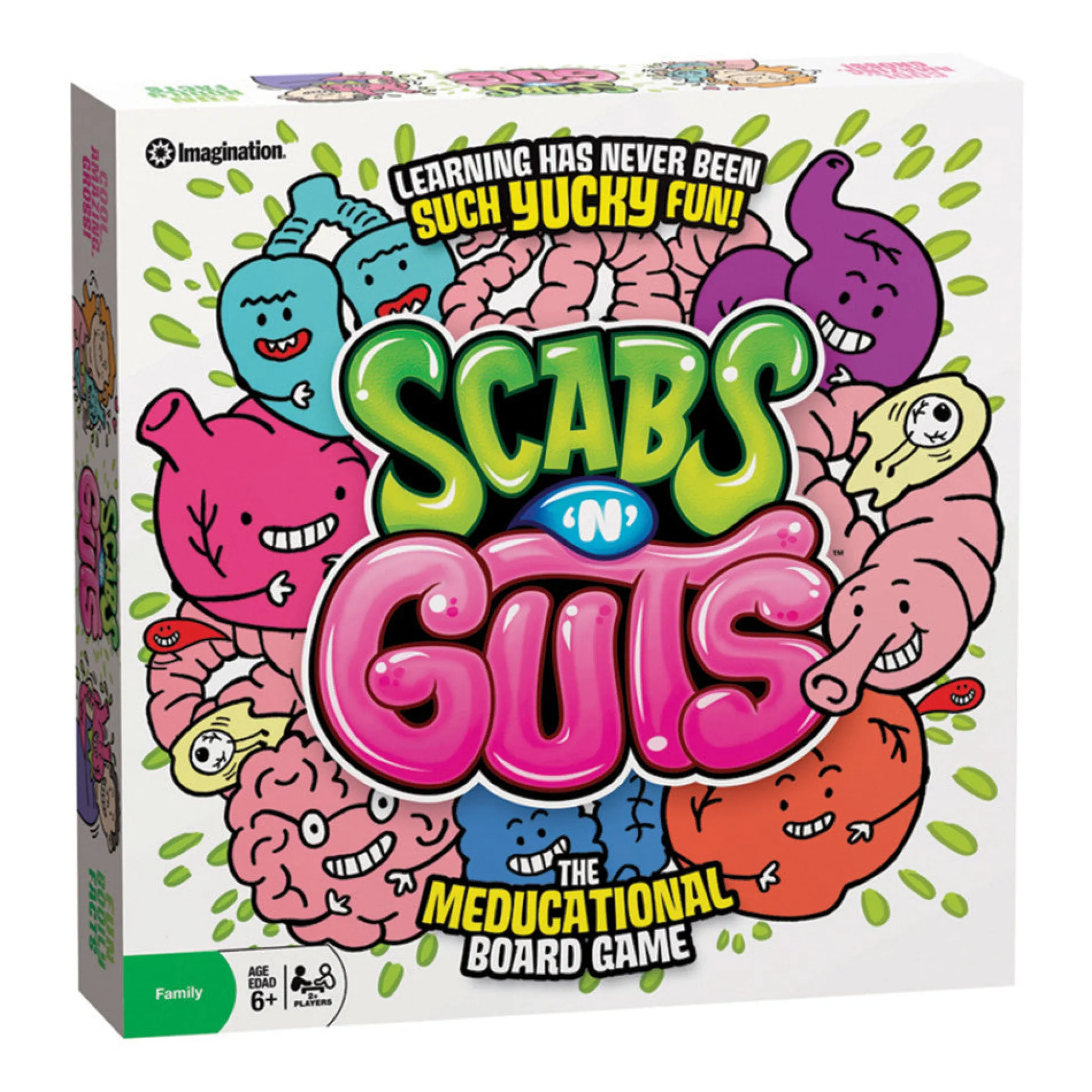 Flat River Group Outset Scabs 'N' Guts Educational Board Game* Board Games|Role-Playing Games
