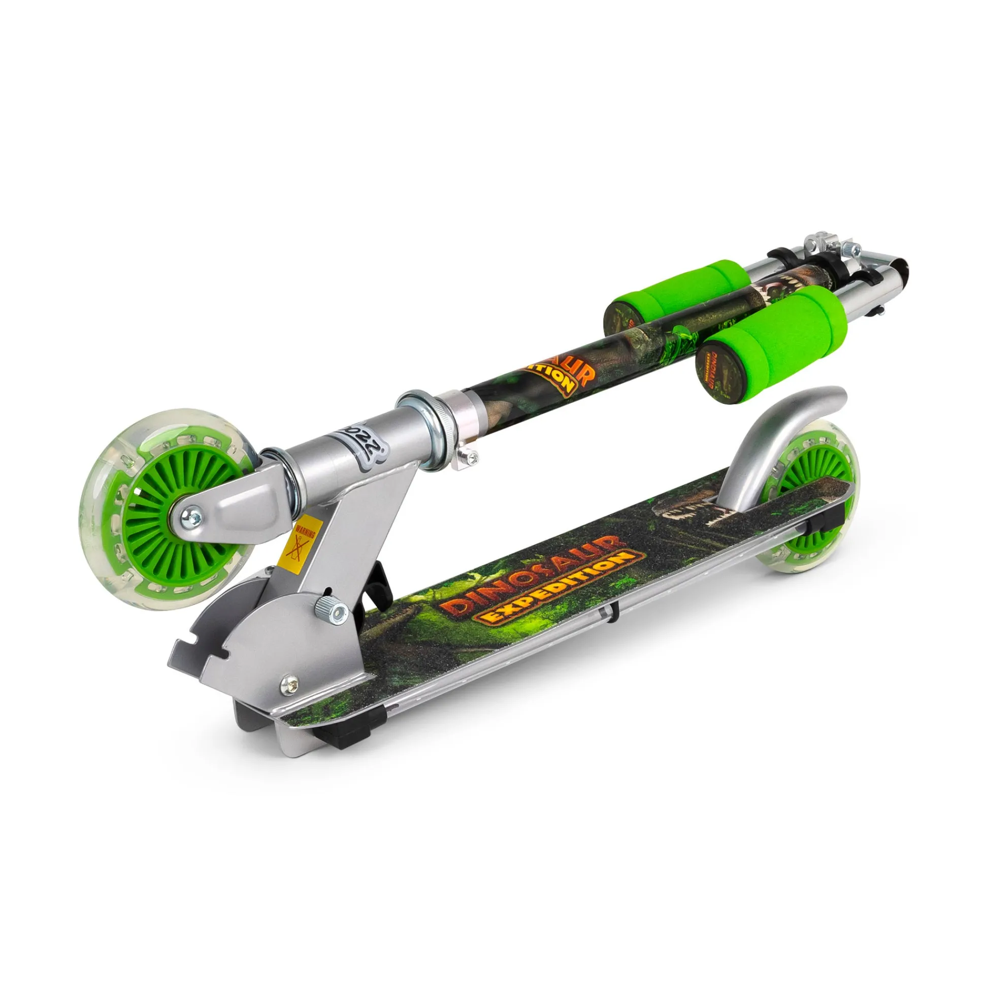 Flat River Group Ozbozz Dinosaur Flashing Scooter with Light-Up Wheels* Ride-Ons