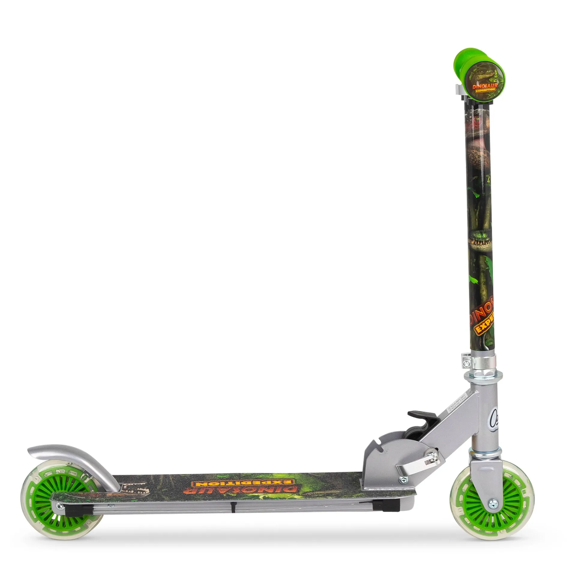 Flat River Group Ozbozz Dinosaur Flashing Scooter with Light-Up Wheels* Ride-Ons