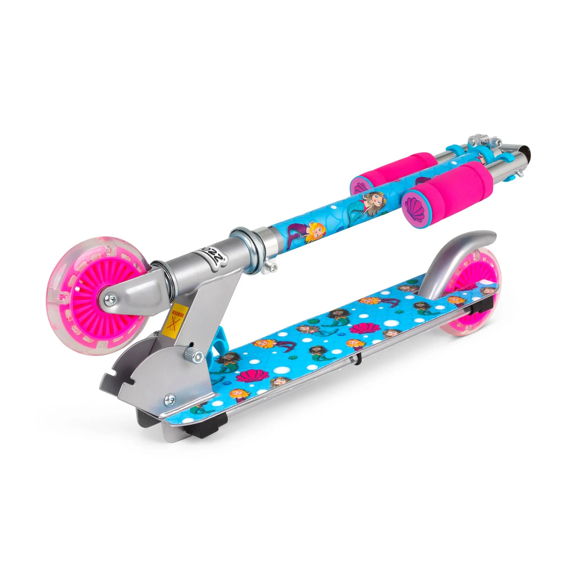 Flat River Group Ozbozz Flashing Mermaid Scooter with Light-Up Features* Ride-Ons