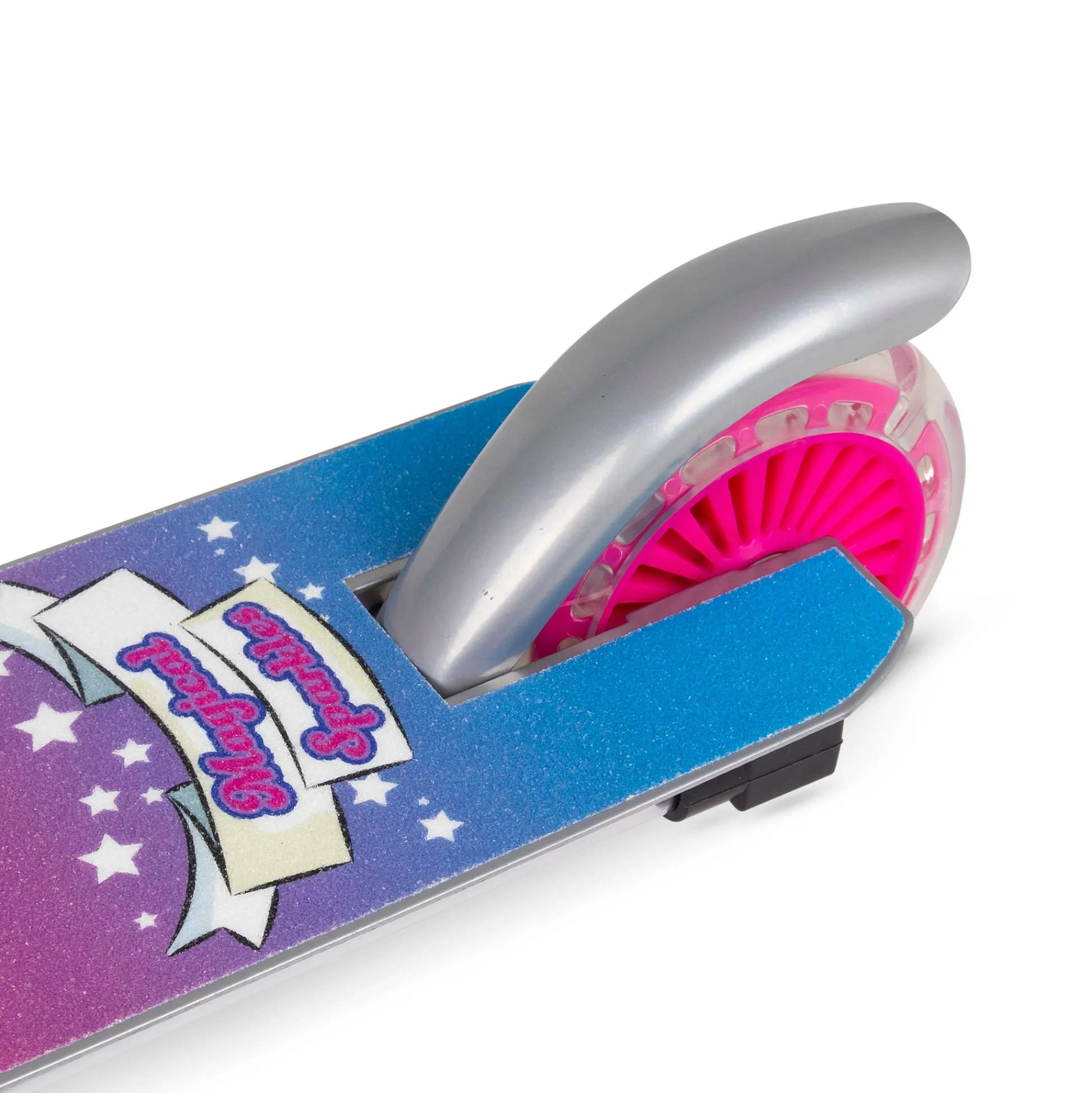 Flat River Group Ozbozz Flashing Scooter - Unicorn Sparkles with Light-Up Marvels* Ride-Ons