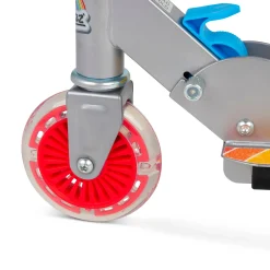 Flat River Group Ozbozz Flashing Scooter - Rainbow Delight with Light-Up Magic* Ride-Ons
