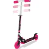 Flat River Group Ozbozz Nebulus Vibrant Kids' Scooter - Pink & Black, Adjustable, Safety-Enhanced* Ride-Ons