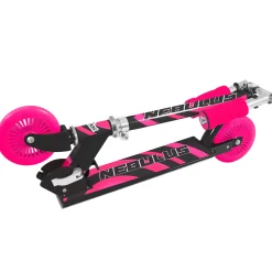 Flat River Group Ozbozz Nebulus Vibrant Kids' Scooter - Pink & Black, Adjustable, Safety-Enhanced* Ride-Ons