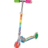 Flat River Group Ozbozz Rainbow Foldable Scooter with Light-Up Wheels for Ages 5+* Ride-Ons