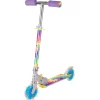 Flat River Group Ozbozz Tie-Dye Foldable Scooter with Light-Up Wheels* Ride-Ons