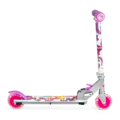 Flat River Group Ozbozz Unicorn Flashing Scooter with Light-Up Wheels and Foldable Design* Ride-Ons