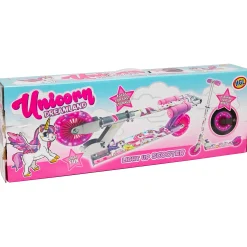 Flat River Group Ozbozz Unicorn Scooter with Light-Up Wheels for Magical Rides* Ride-Ons