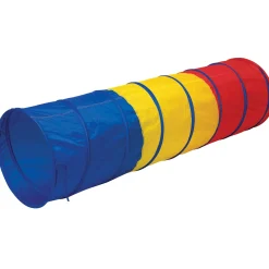 Educators Resource Pacific Play Tents Find Me Multi-Color Play Tunnel - 6' x 19"* Tents, Tunnels & Playhouses|Dress Up