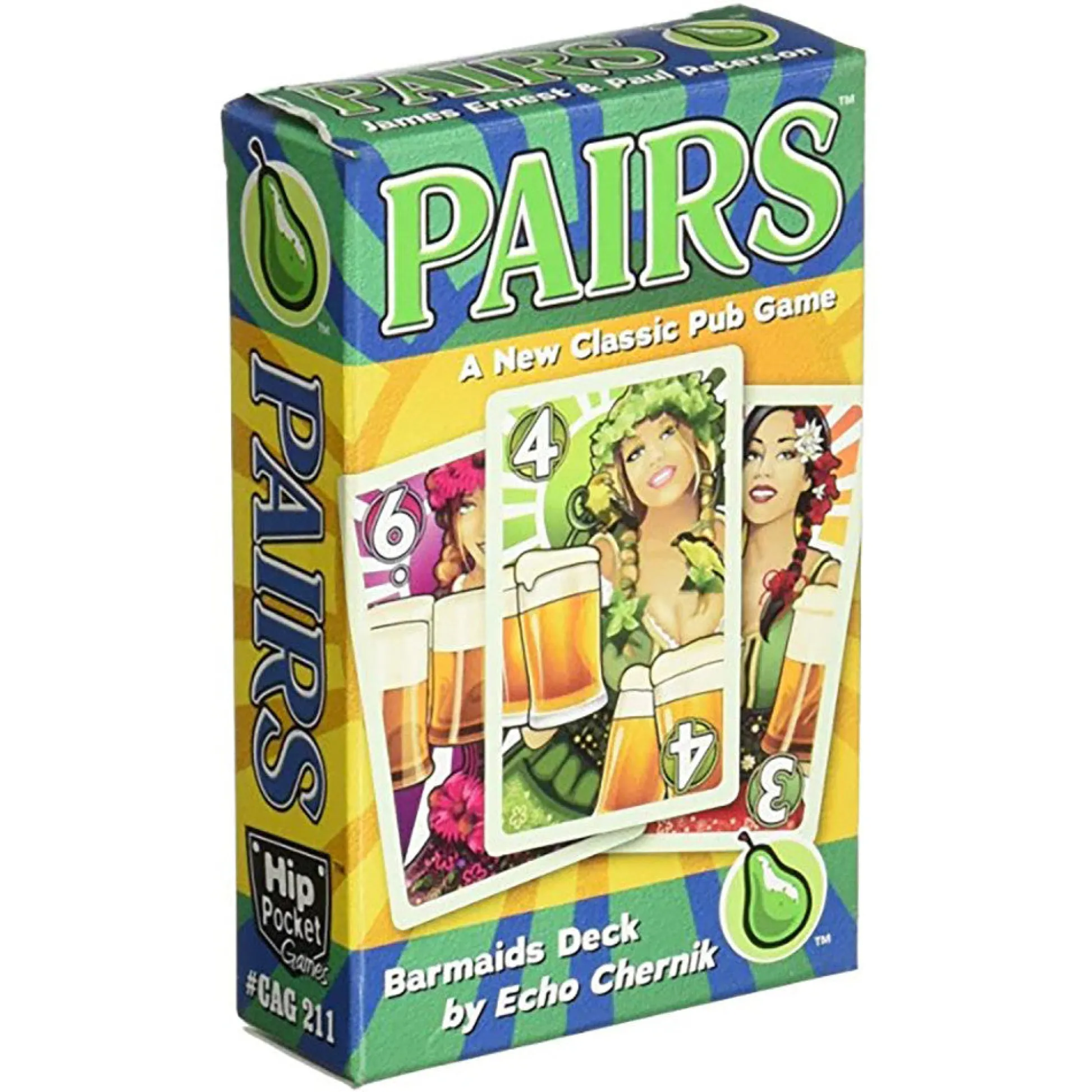 Flat River Group Pairs: Barmaids Deck - Echo Chernik Art Themed Card Game* Card Games
