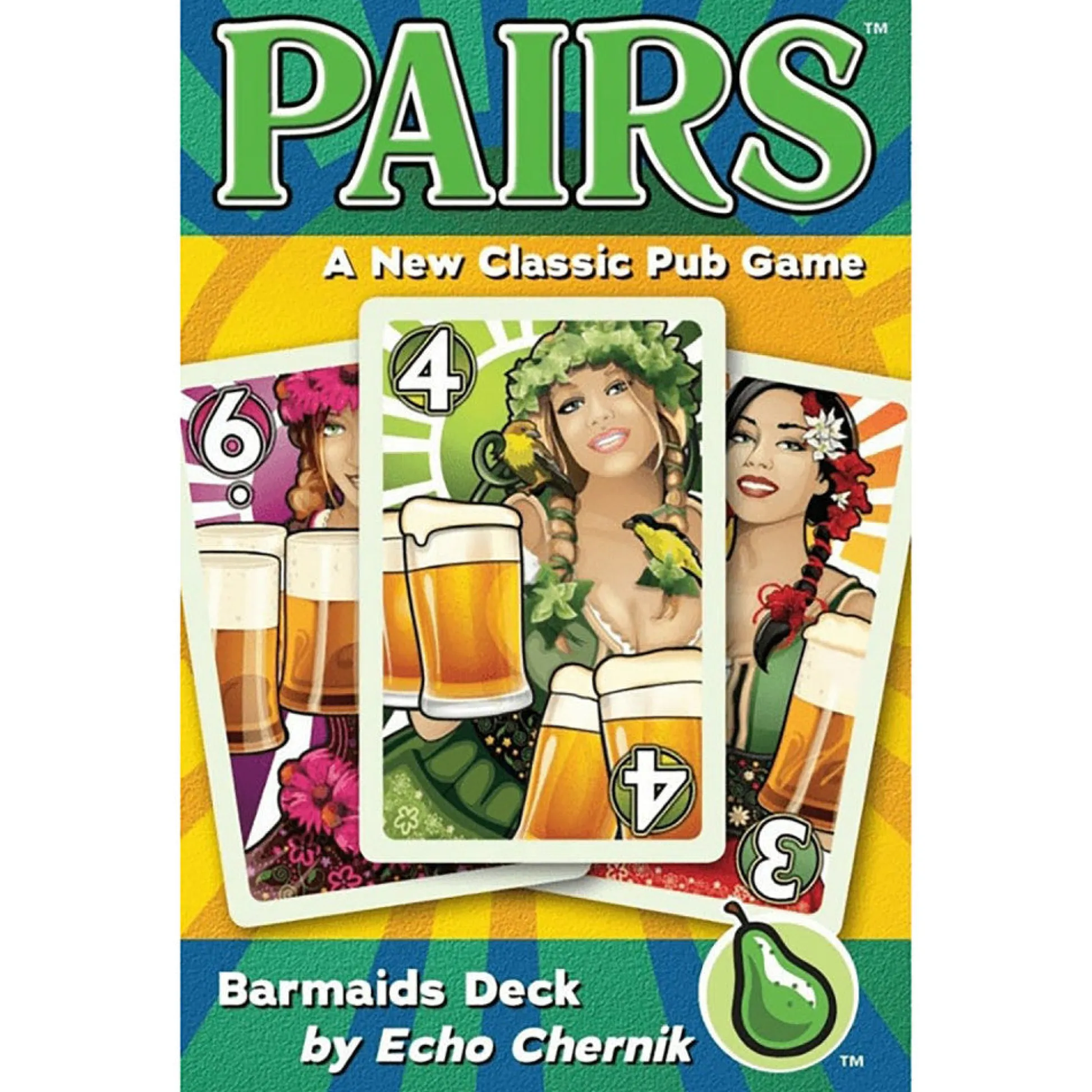 Flat River Group Pairs: Barmaids Deck - Echo Chernik Art Themed Card Game* Card Games
