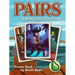 Flat River Group Pairs Pirate Deck Press Your Luck Card Game by Cheapass Games* Card Games