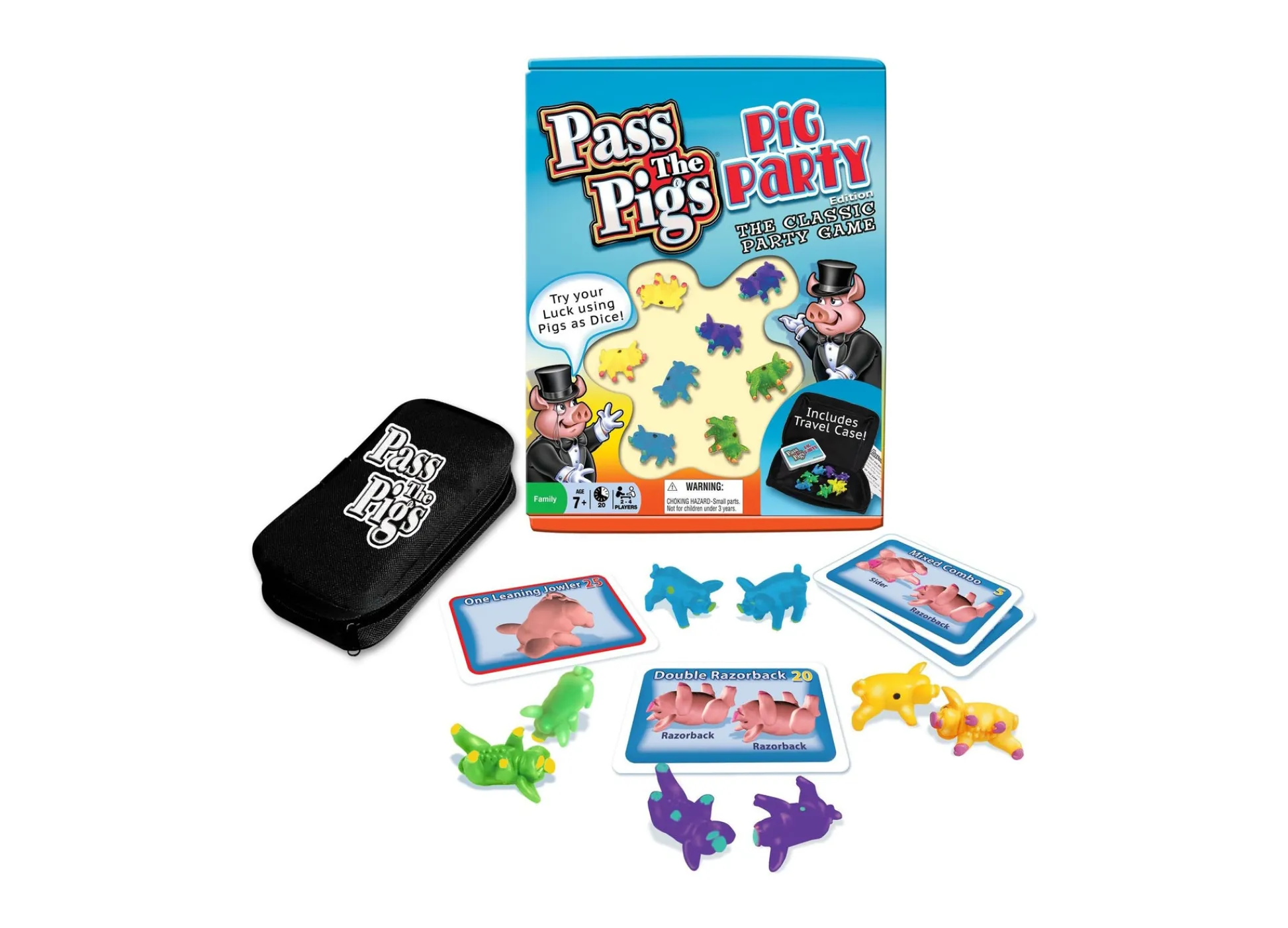 AreYouGame Pass the Pigs: Pig Party Edition Family Dice Game* Dice, Roll & Write Games