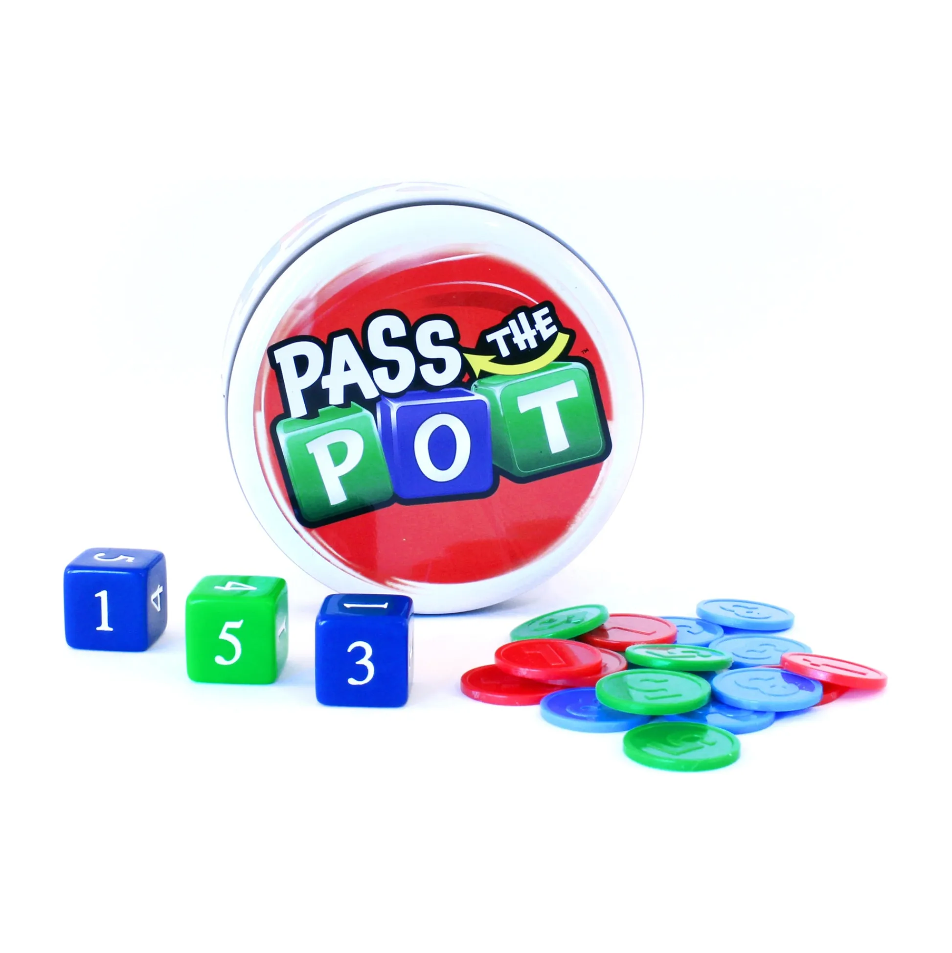 AreYouGame Pass the Pot: Dare-to-Roll Dice Game Extravaganza* Dice, Roll & Write Games